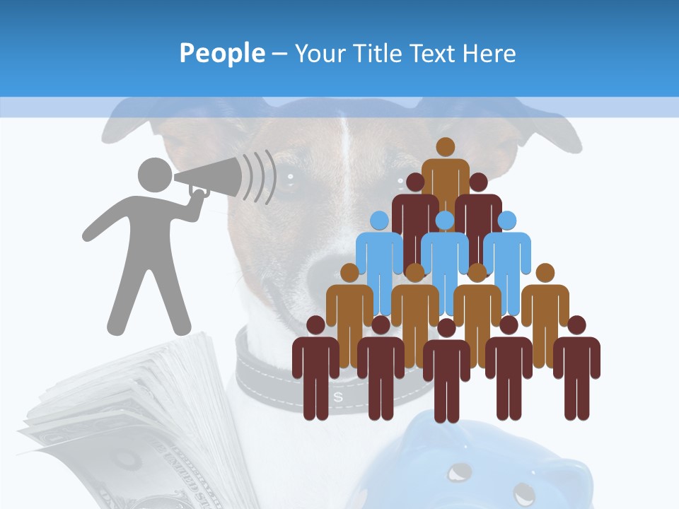 Financial Credit Lottery PowerPoint Template