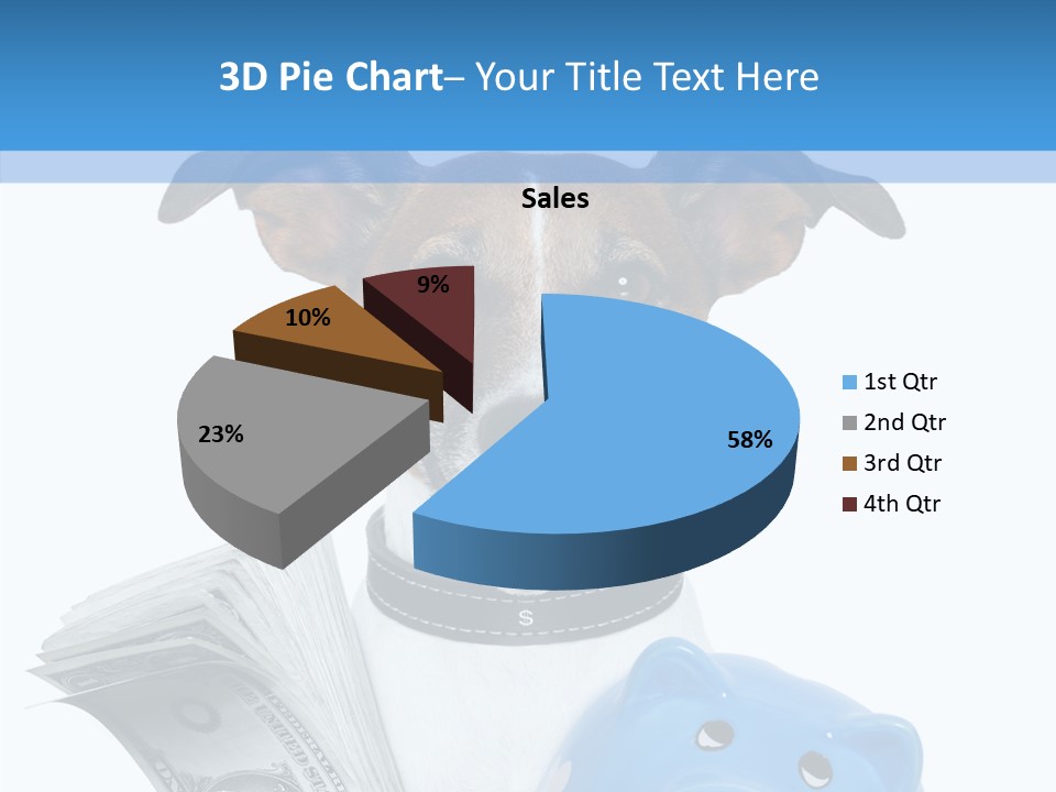 Financial Credit Lottery PowerPoint Template