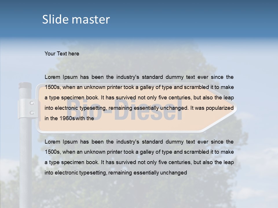 Money Commercial Energy PowerPoint Template