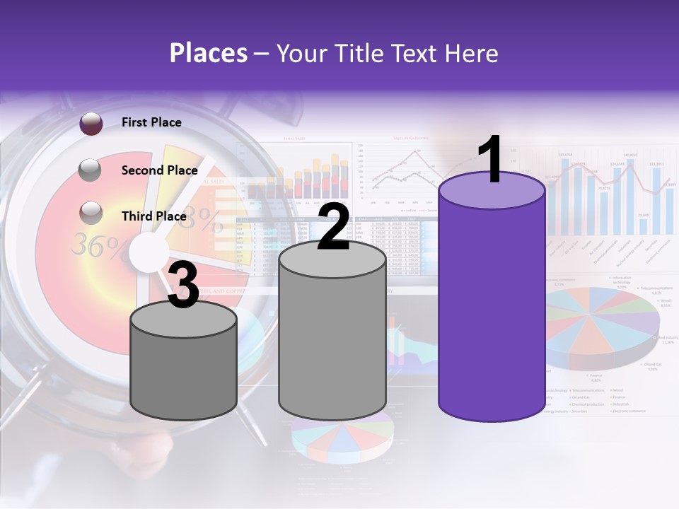 Clock Modern Success PowerPoint Template