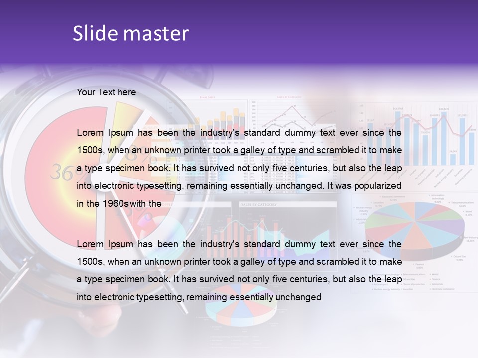 Clock Modern Success PowerPoint Template