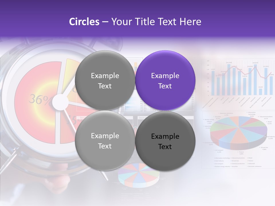 Clock Modern Success PowerPoint Template