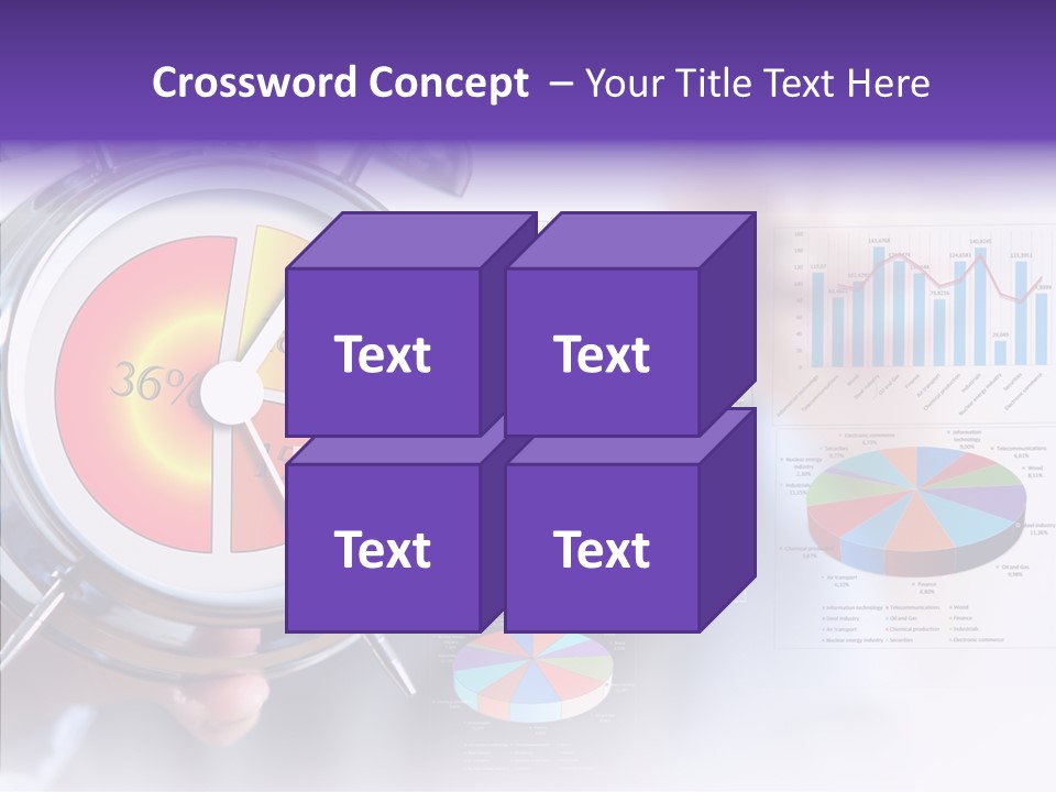 Clock Modern Success PowerPoint Template