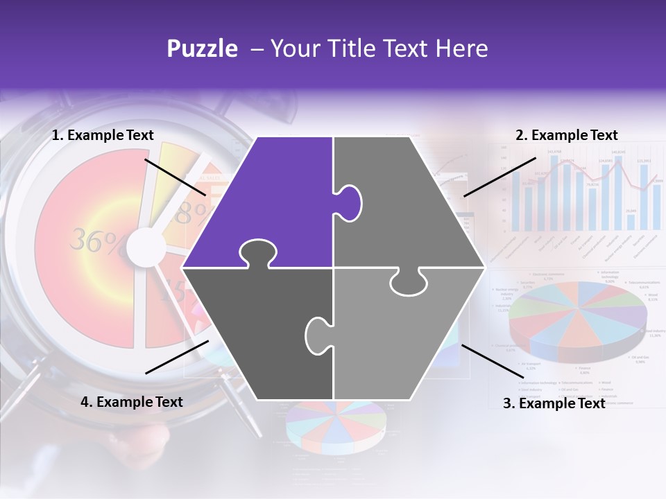 Clock Modern Success PowerPoint Template