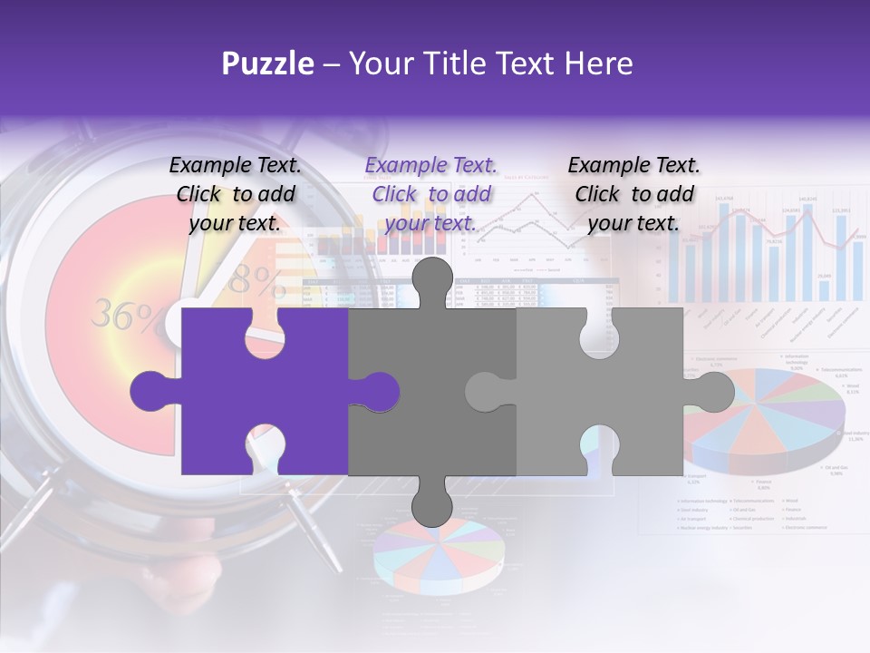 Clock Modern Success PowerPoint Template