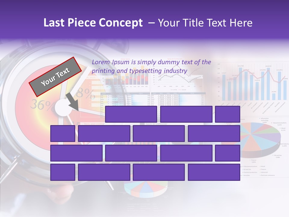 Clock Modern Success PowerPoint Template