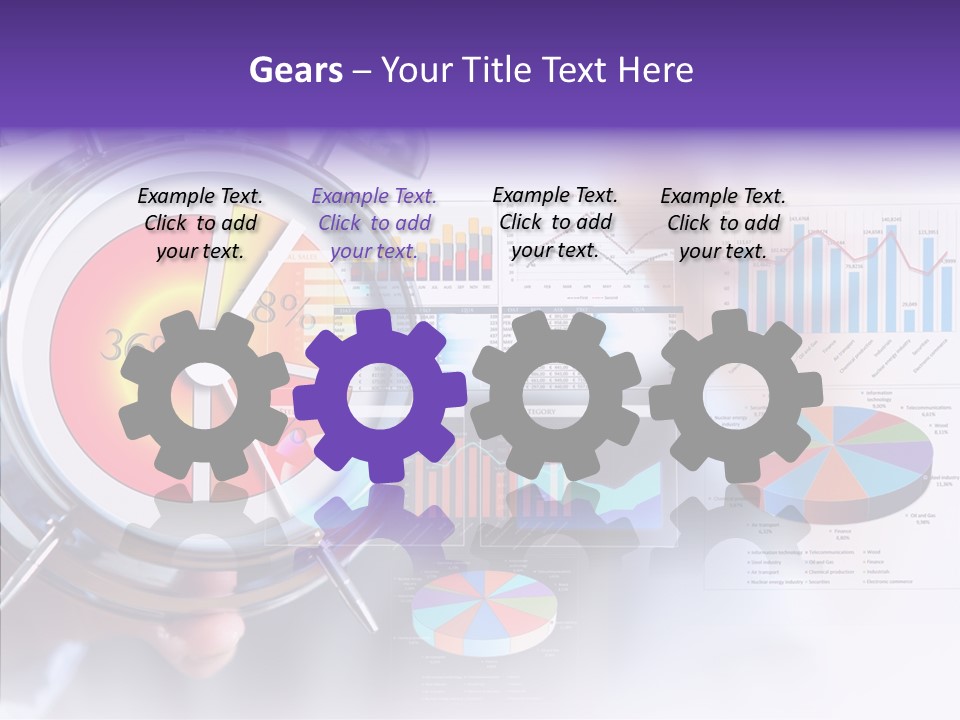 Clock Modern Success PowerPoint Template