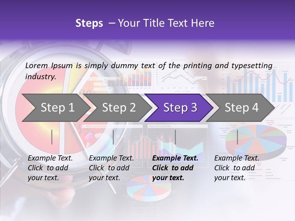 Clock Modern Success PowerPoint Template
