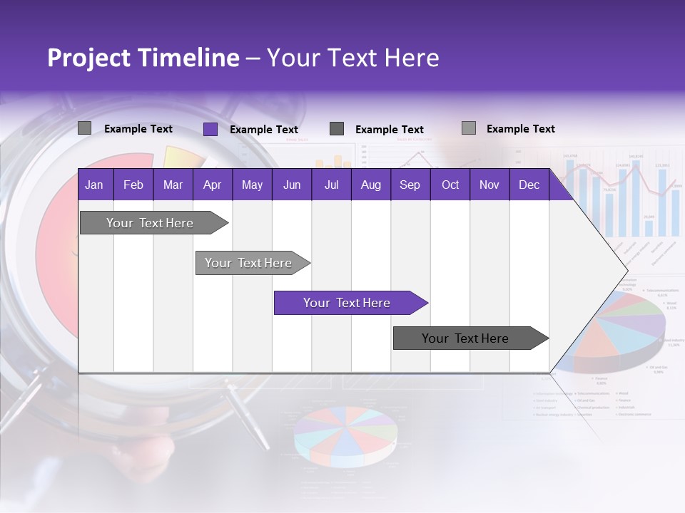 Clock Modern Success PowerPoint Template