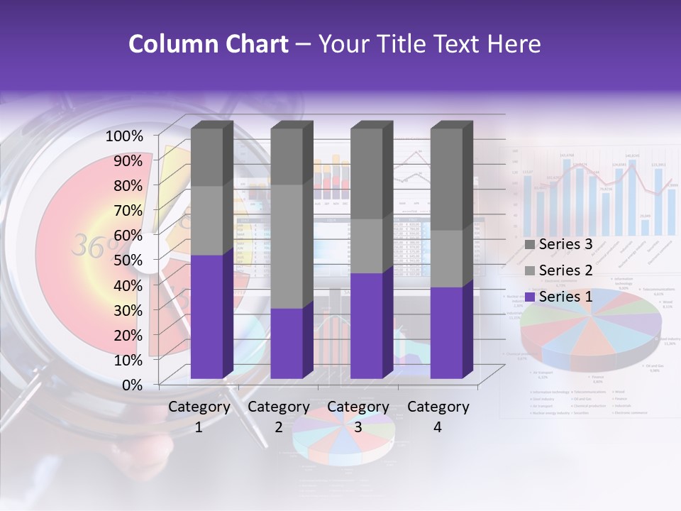 Clock Modern Success PowerPoint Template