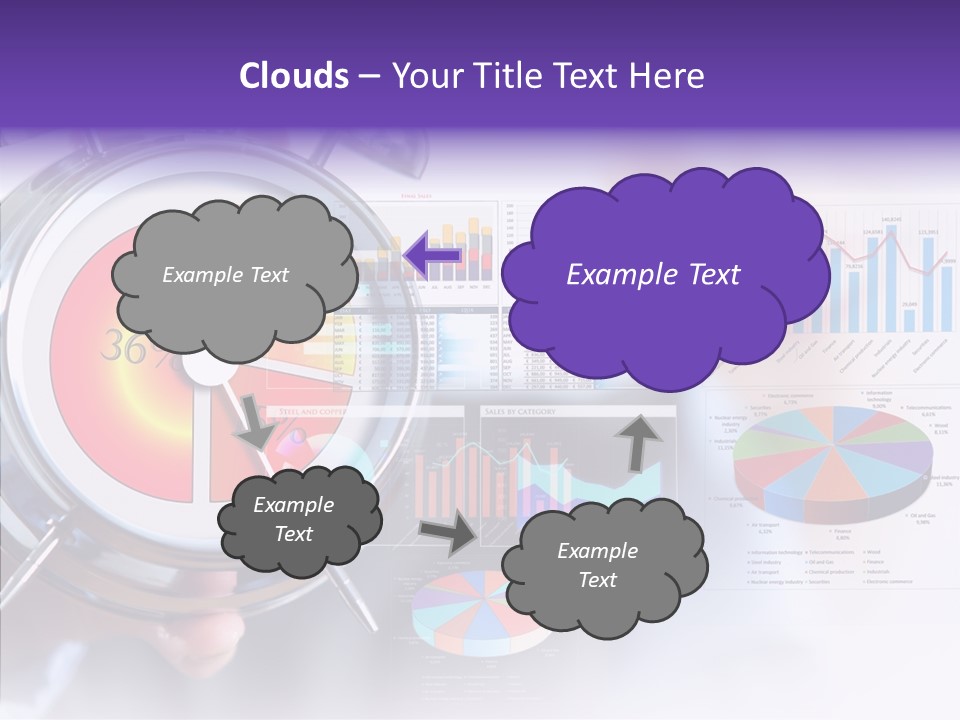 Clock Modern Success PowerPoint Template