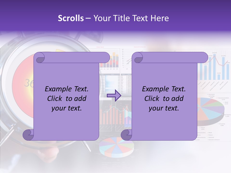 Clock Modern Success PowerPoint Template