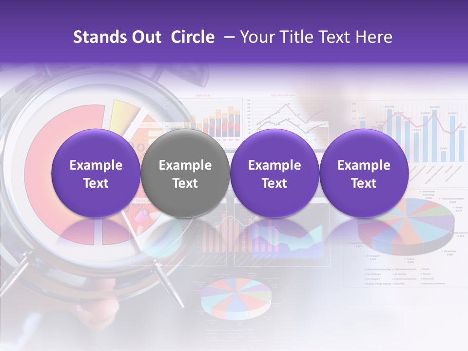 Clock Modern Success PowerPoint Template