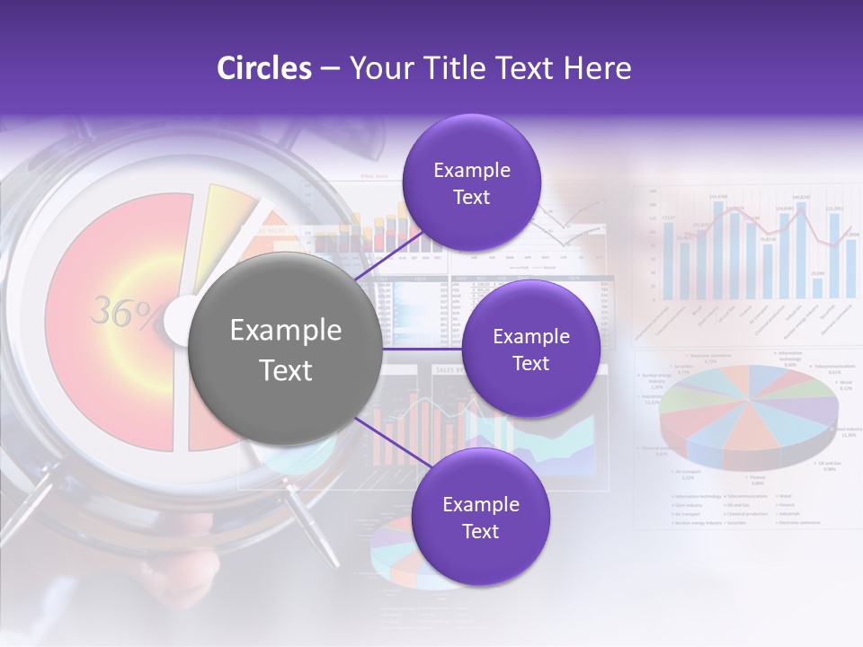 Clock Modern Success PowerPoint Template