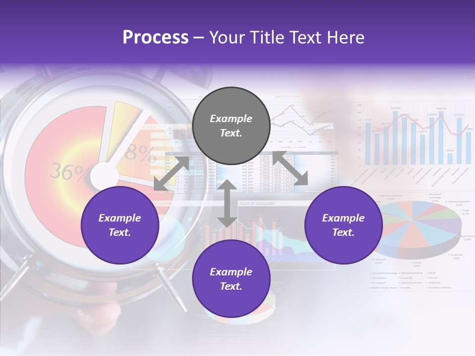 Clock Modern Success PowerPoint Template