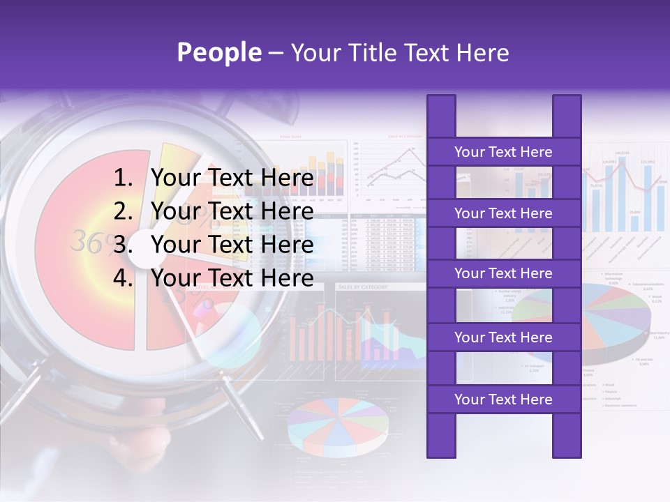 Clock Modern Success PowerPoint Template