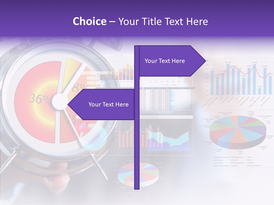 Clock Modern Success PowerPoint Template