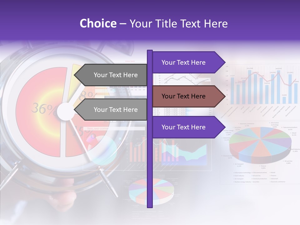 Clock Modern Success PowerPoint Template