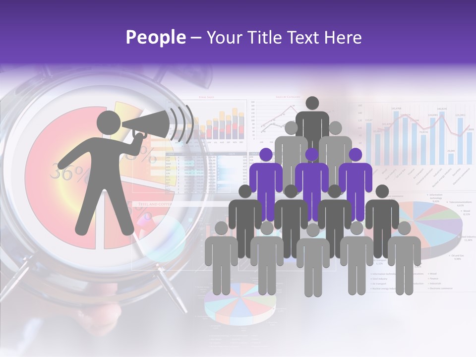 Clock Modern Success PowerPoint Template