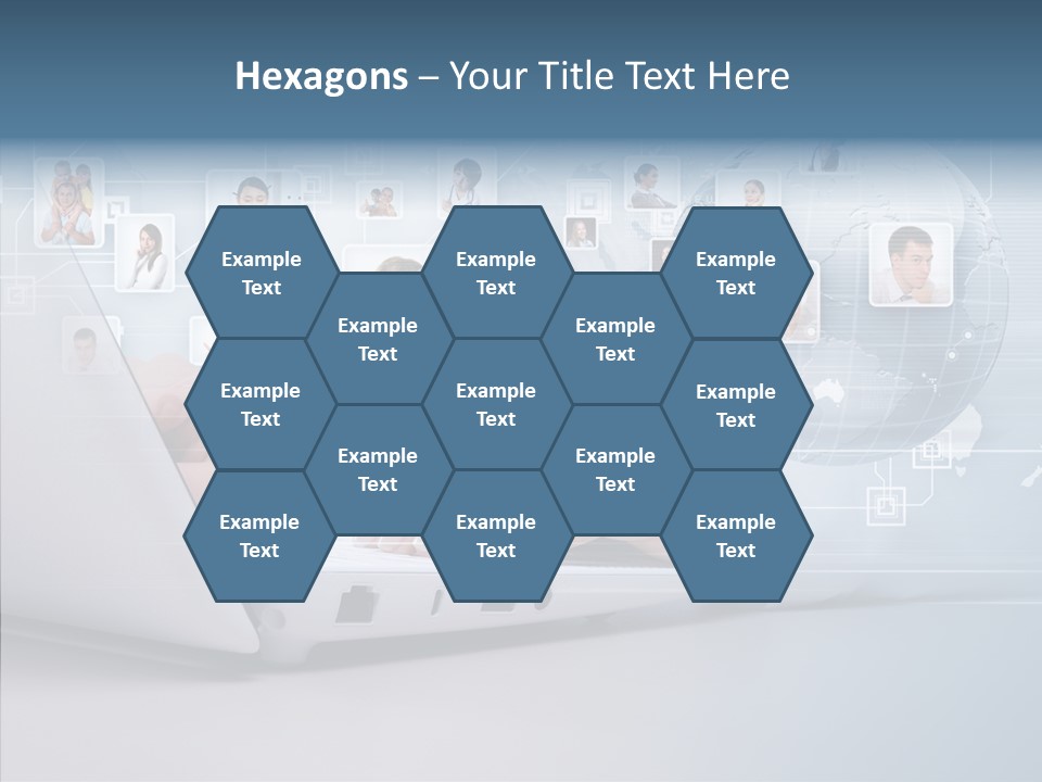 Contact Man Partnership PowerPoint Template