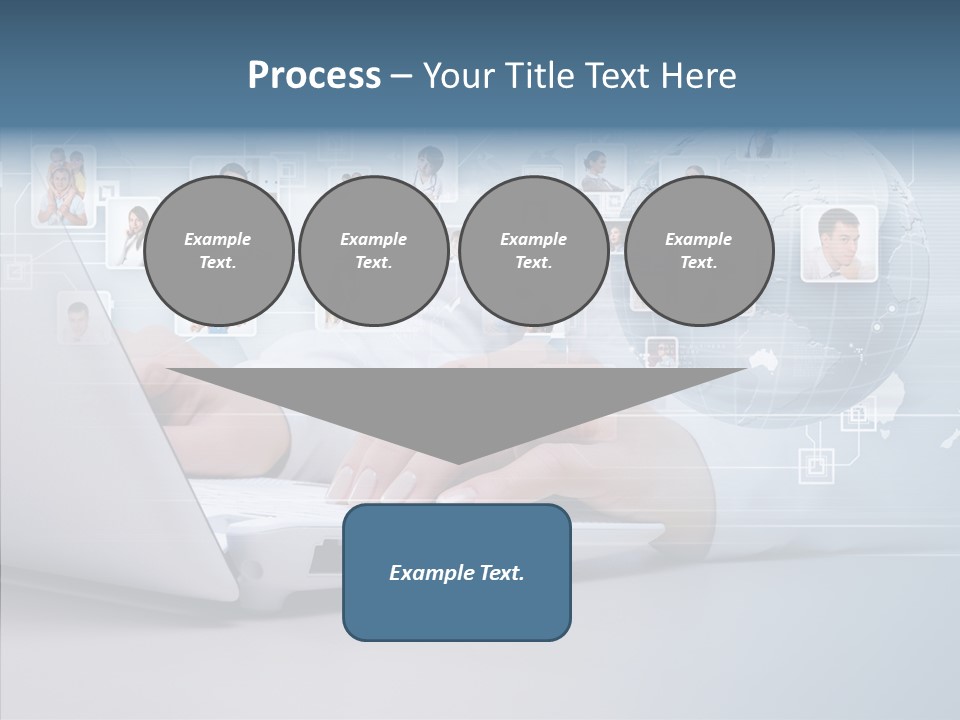 Contact Man Partnership PowerPoint Template