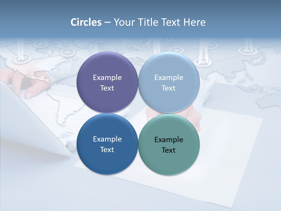 New Touch Screen Selecting PowerPoint Template
