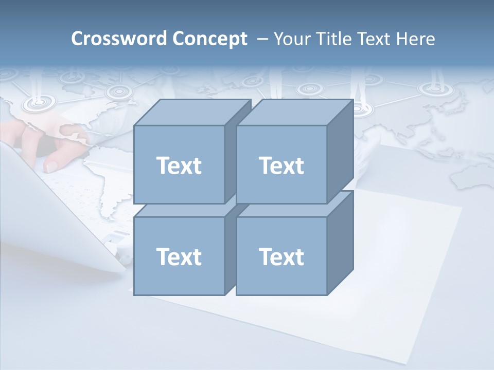 New Touch Screen Selecting PowerPoint Template