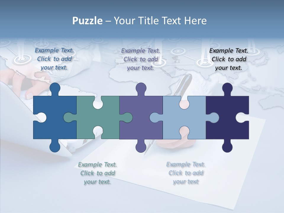 New Touch Screen Selecting PowerPoint Template