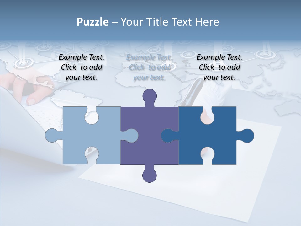 New Touch Screen Selecting PowerPoint Template
