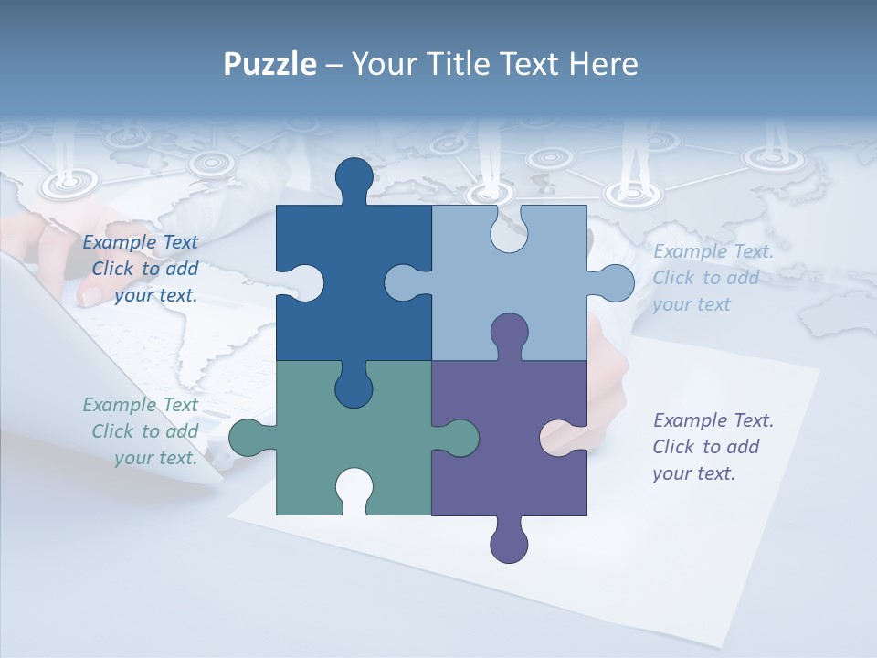 New Touch Screen Selecting PowerPoint Template