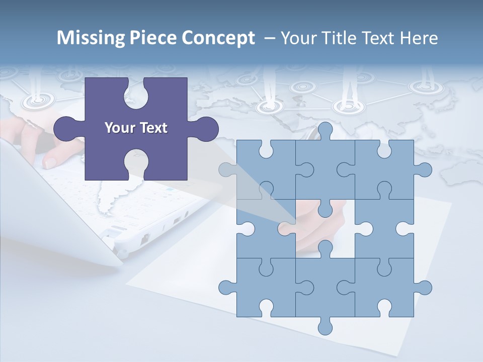 New Touch Screen Selecting PowerPoint Template