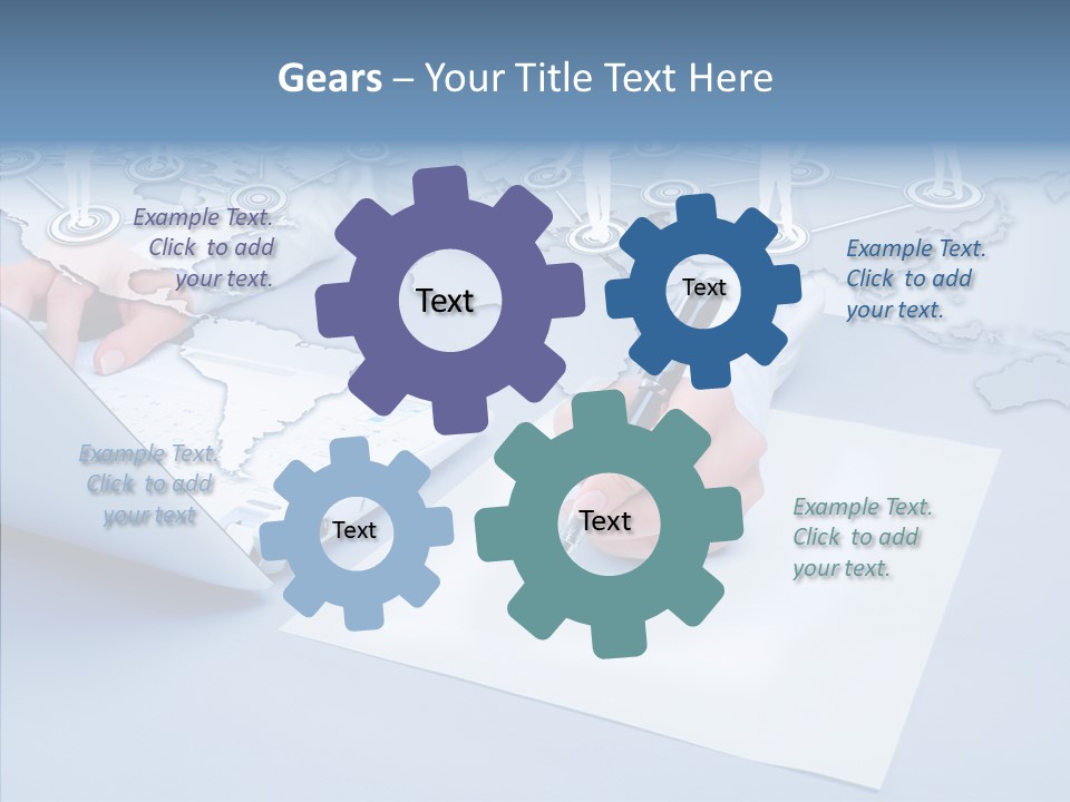 New Touch Screen Selecting PowerPoint Template