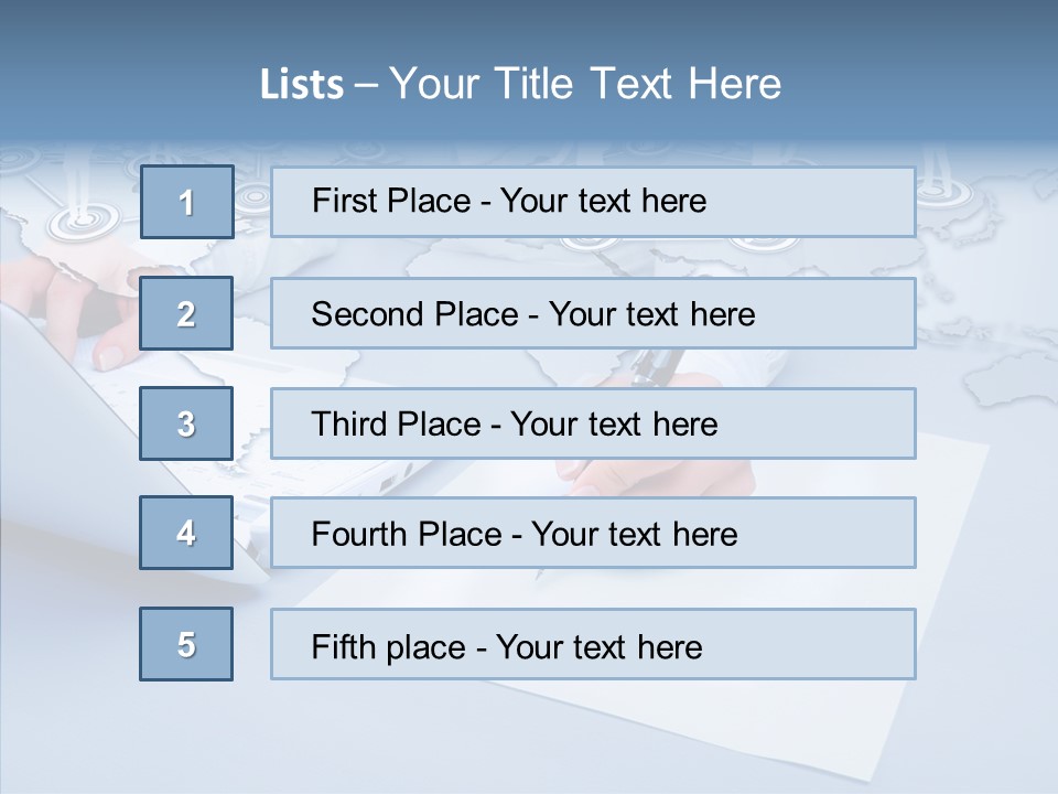 New Touch Screen Selecting PowerPoint Template