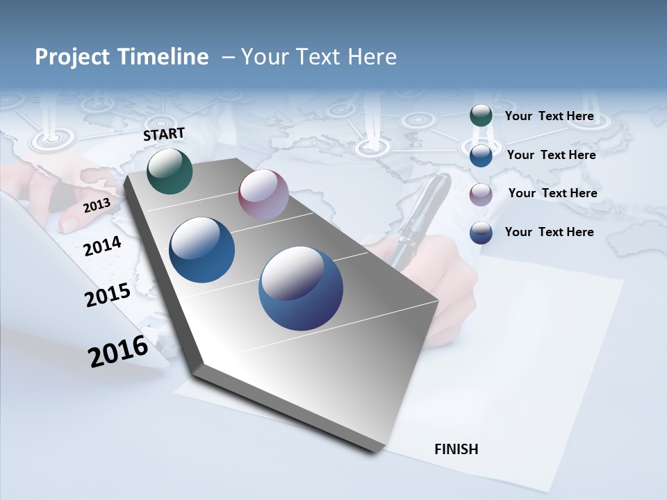 New Touch Screen Selecting PowerPoint Template