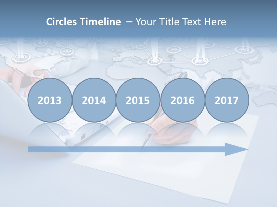 New Touch Screen Selecting PowerPoint Template