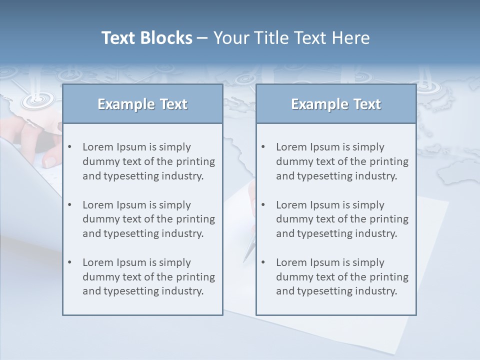 New Touch Screen Selecting PowerPoint Template