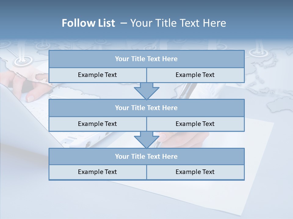New Touch Screen Selecting PowerPoint Template