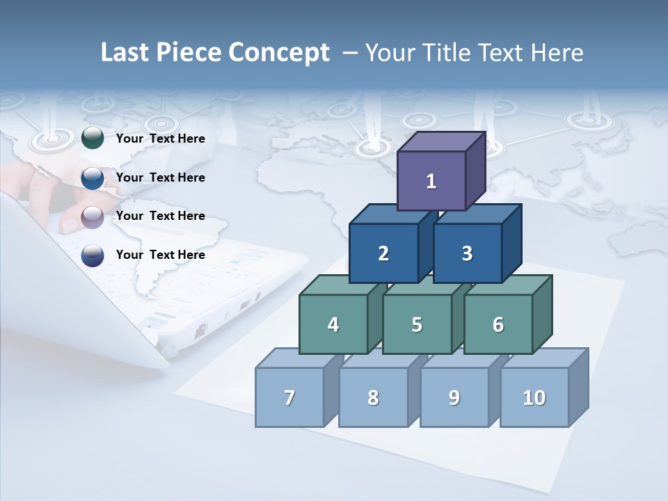 New Touch Screen Selecting PowerPoint Template
