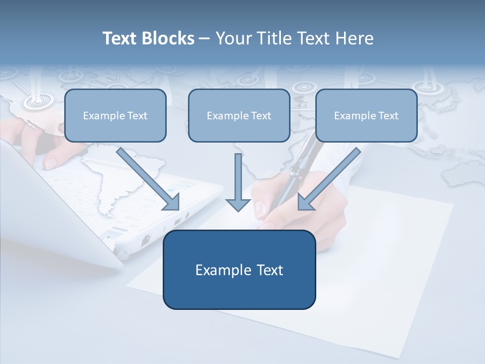 New Touch Screen Selecting PowerPoint Template