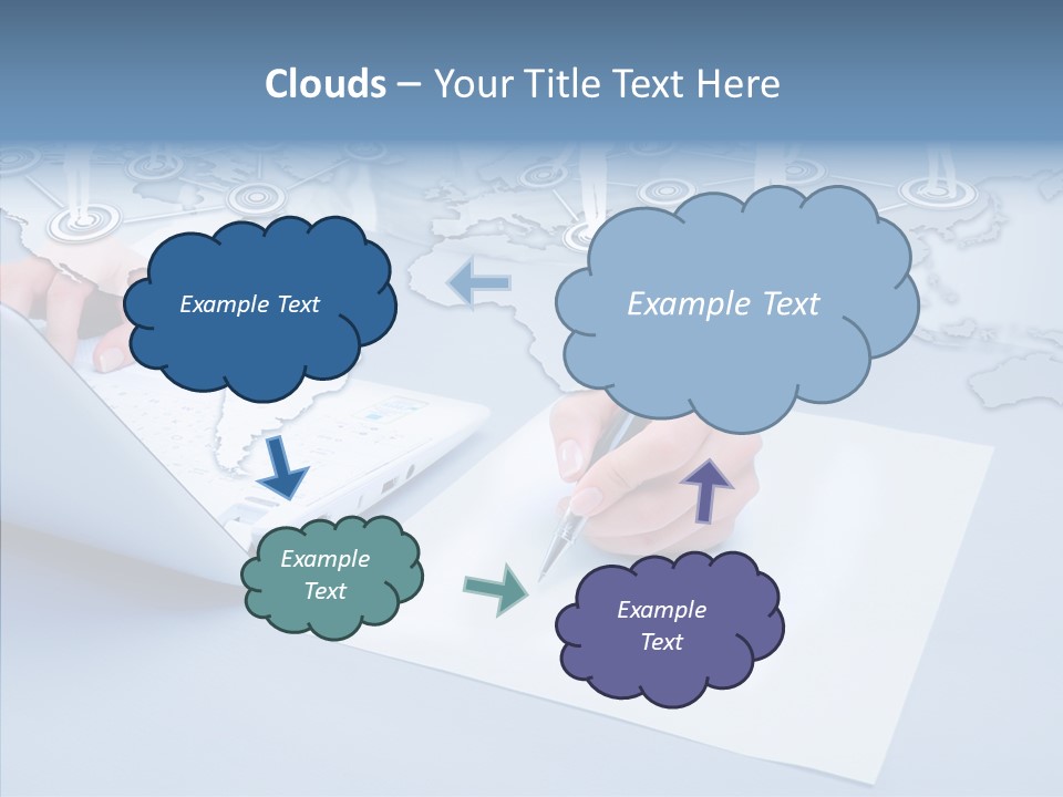 New Touch Screen Selecting PowerPoint Template