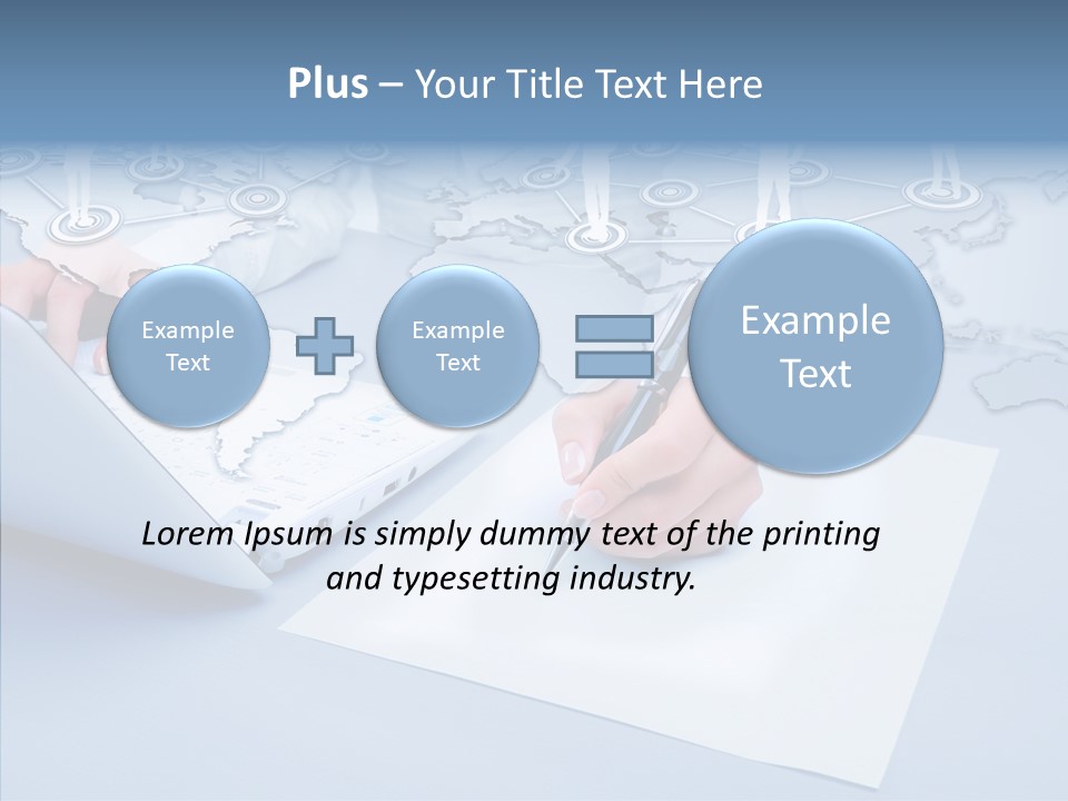 New Touch Screen Selecting PowerPoint Template