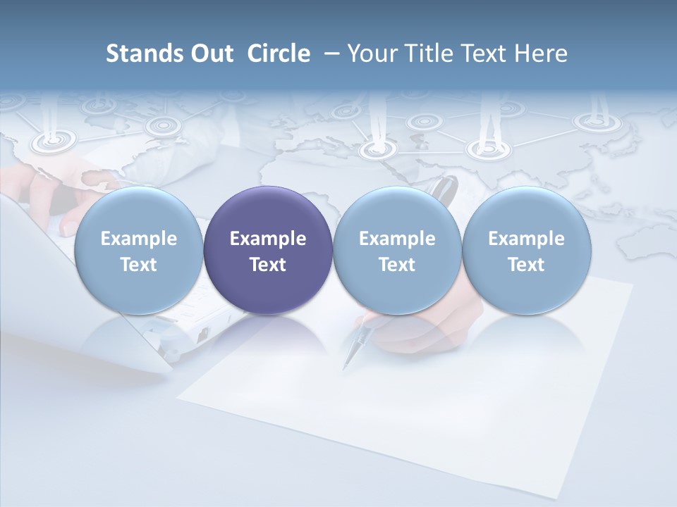 New Touch Screen Selecting PowerPoint Template