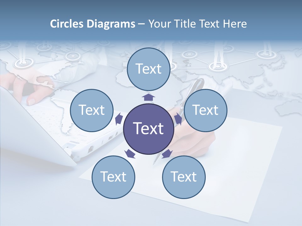 New Touch Screen Selecting PowerPoint Template
