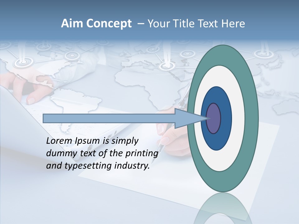 New Touch Screen Selecting PowerPoint Template