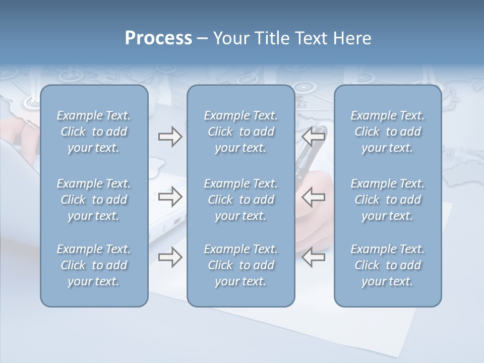 New Touch Screen Selecting PowerPoint Template