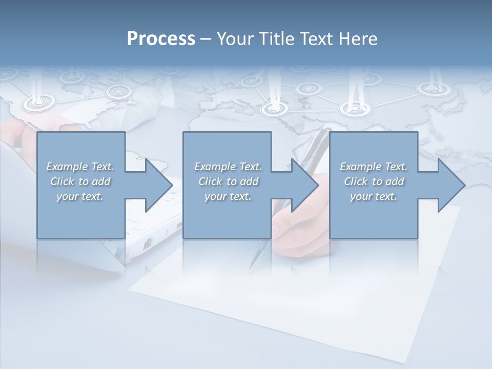 New Touch Screen Selecting PowerPoint Template
