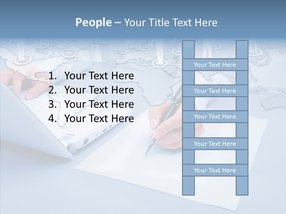 New Touch Screen Selecting PowerPoint Template