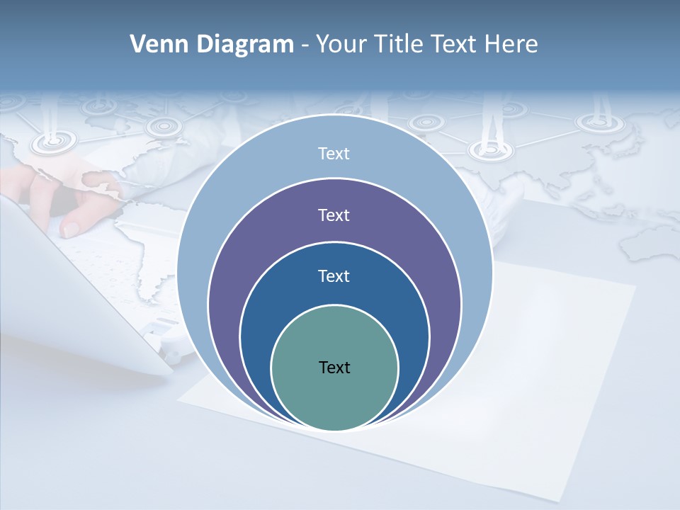 New Touch Screen Selecting PowerPoint Template