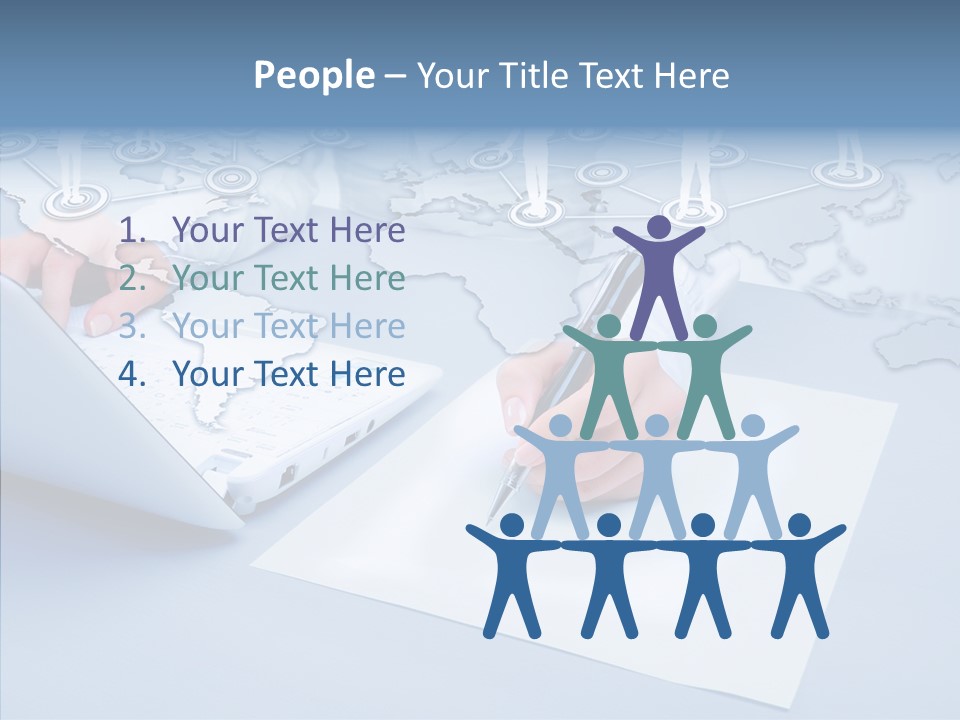 New Touch Screen Selecting PowerPoint Template