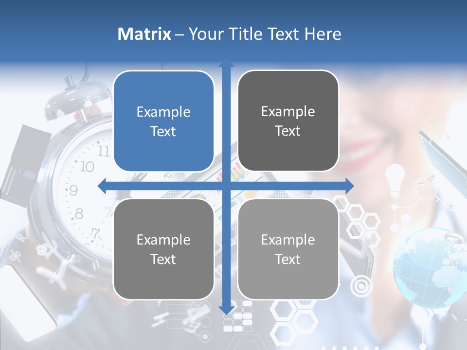 Satisfaction Work Timer PowerPoint Template